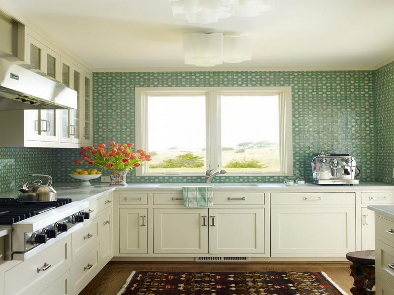 Five Insanely Fun Ways to Wallpaper Your Kitchen dull