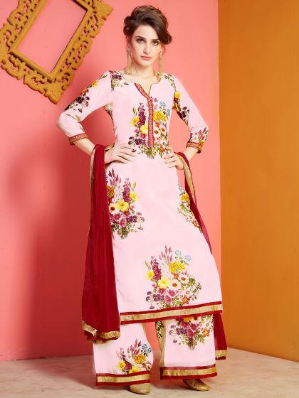 Indian Salwar Kameez & The Fusion Fashion white