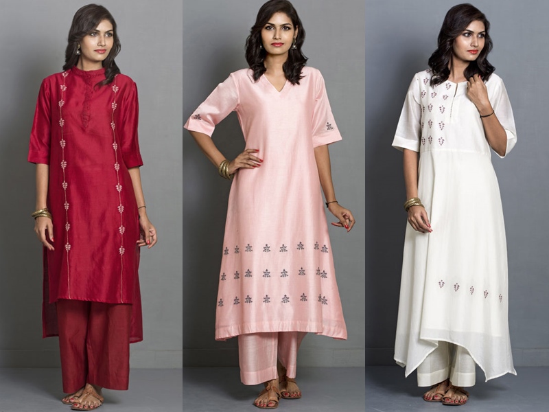 Indian Salwar Kameez & The Fusion Fashion pink