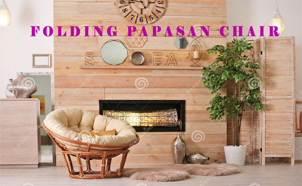 folding Papasan chair