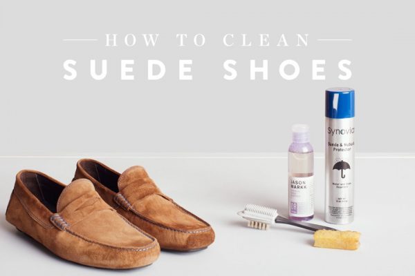 how to clean suede shoes