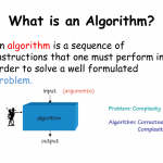 What is an algorithm?