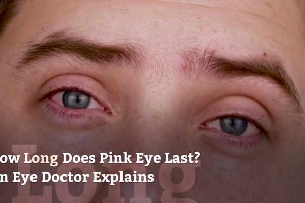 how long does pink eye last