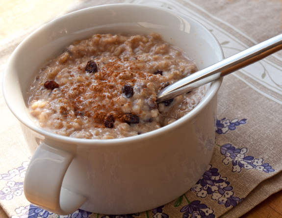 Oatmeal With Maple Syrup