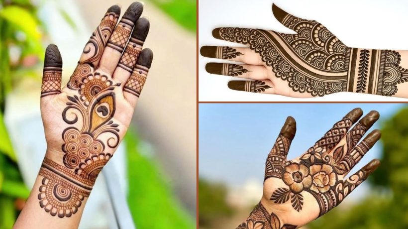 Easy Mehndi Design Simple Front Hand (1)